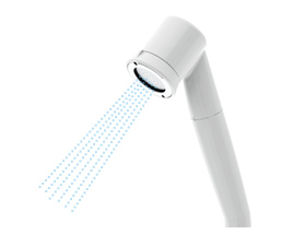 シャワーヘッドに装着して炭酸シャワー